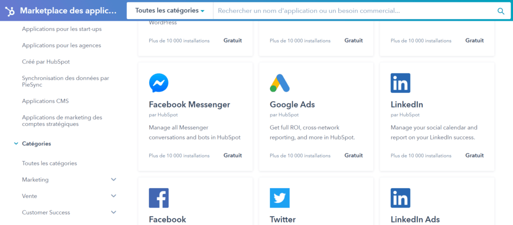 hubspot integrations apps